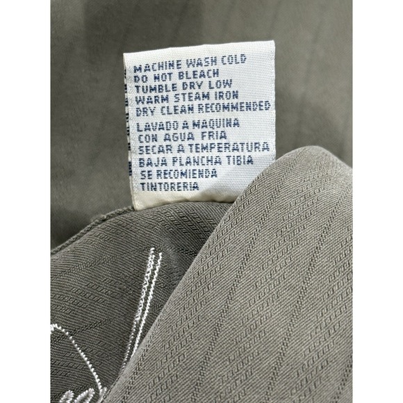 Bamboo Cay Mens Palm Tree‎ Shirt Size X-Large Green Short Sleeve Button Up - Picture 9 of 12